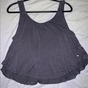 American Eagle Soft and Sexy Grey Cropped Tank